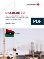 Discredited: How Libya's Multibillion-Dollar Trade Finance Scheme Risks Defrauding The Country Via London Banks