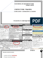 Estimation & Costing-Ist Lecture