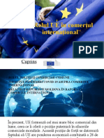 Rolul UE În Comerțul Internațional