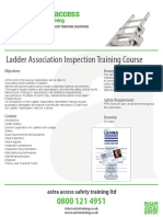 Ladder Association Ladder Inspection