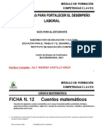 Guía de competencias claves para el desempeño laboral