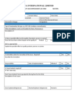 Jawa International Limited: Quality Issue Improvement Log Form Ref Sops