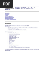Release Notes - : MC32N0 CE 7.0 Premium Rev F - 00.57.32