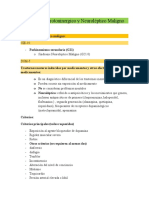 Síndrome Serotoninergico y Neuroléptico Maligno