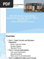 CSE 225: Digital Logic Design Combinational Logic Circuit - Part 1