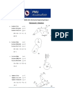 Homework 1-Solution: MEEN 3391: Mechanical Engineering Design 1