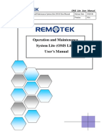 Operation and Maintenance System Lite (OMS Lite) User's Manual