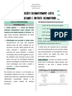 Alterações Reumatismais - Gota e Hiperuricemia, Artrite Reumatoide