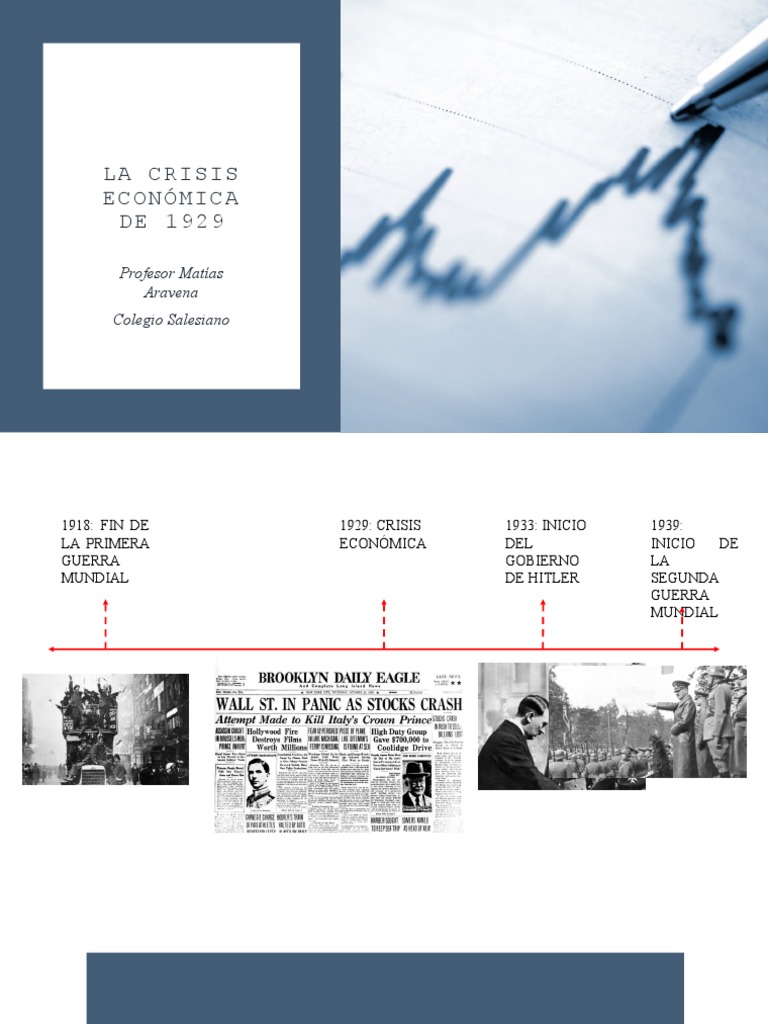 La Crisis Económica de 1929 | PDF | Gran depresion | Deuda