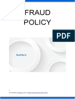 Fraud Policy V1 Mar21