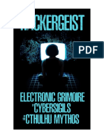 Hackergeist Electronic Grimoire of Cybersigils of The Cthulhu Mythos