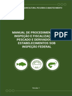 Manual inspeção pescado