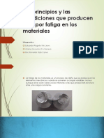 Fatiga materiales: factores falla