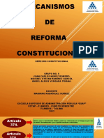 EXPOSICIÓN MECANISMOS DE REFORMA CONSTITUCIONAL