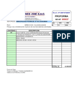 PROFORMA