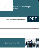 Configuring Cisco Callmanager Express (Cme) : Cisco Networking Academy Program