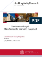 Hospitality Business Models Confront The Future of Meetings The Game Has Changed: A New Paradigm For Stakeholder Engagement