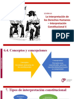 Semana 10. Interpretacion Constitucional Ii