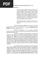 reconsideração de despacho jose alisson