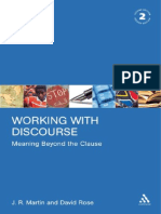 (Open Linguistics) J. R. Martin, David Rose - Working With Discourse_ Meaning Beyond the Clause)