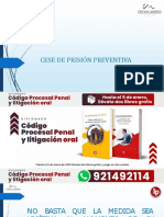 Cese de Prisión Preventiva PDF Gratis