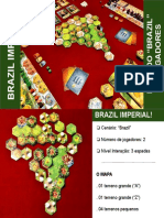 Brazil Imperial Mapa Do Brazil para 2 Jogado 193865