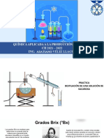 Clase 3 - Destilación de Una Solución de Sacaroza