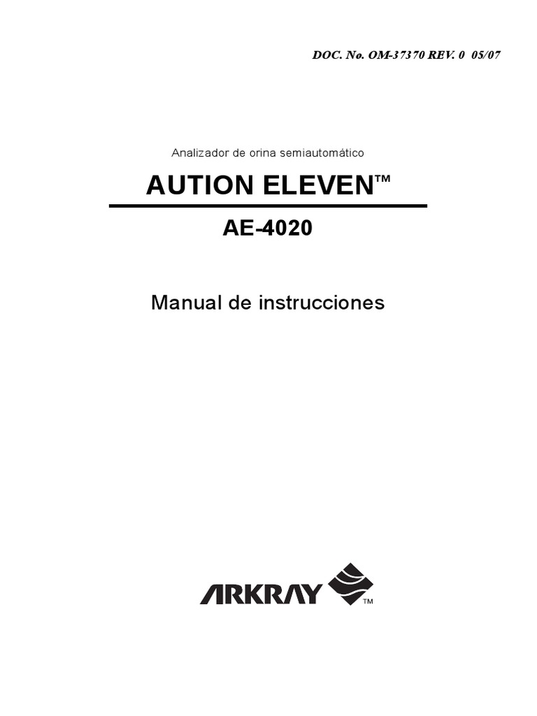 Aution Eleven Ae4020 PDF Color