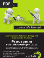 Download ScieTalk Gttingen 2011 Programm by mareb1 SN56265642 doc pdf