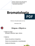 Aula 1 - Bromatologia