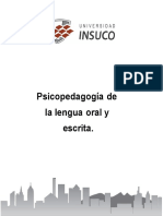 Libro Psicopedagogia de La Lengua Oral y Escrita