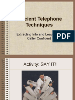 Advance Phone Techniques