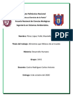 Alimentos Que Mexico Dio Al Mundo. (Resuemen)