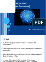 Conexionismo Thorndike