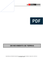 200 MOVIMIENTO DE TIERRAS - Pa