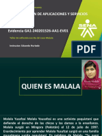 Taller de Reflexión Escrita Del Caso Malala