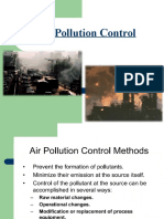 Lecture - Air Pollution Control