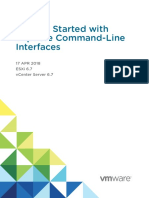 Vsphere Esxi Vcenter Server 67 Command Line Interface Getting Started Guide