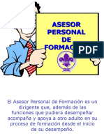 Asesor Personal de Formación