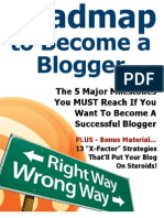 The Roadmap To Become A Blogger