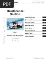 Maintenance Section: ES351 Mechanical Road Sweeper