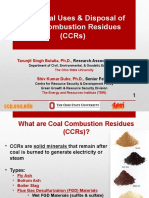 Beneficial Uses & Pathways Forward for Coal Combustion Residues