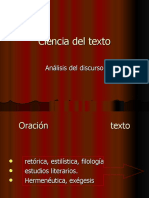 Ciencia Del Texto