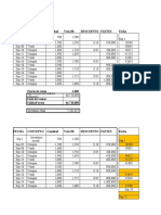 Ejercico Kardex - Promedio Ponderado, PEPS