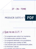 Just - in - Time: Producir Justo A Tiempo