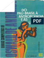 Oswald de Andrade - Obras completas Vol 6 - Do Pau-Brasil à Antropofagia e às utopias-Civilização Brasileira (1972)