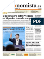 Elsuperlunes: El Tipo Máximo Del Irpf Supera en 10 Puntos La Media Europea