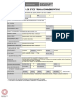 Formulario #01 de Sitios y Placas Modificado