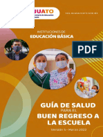 Guía Salud Buen Regreso Clases Guanajuato Marzo 2022