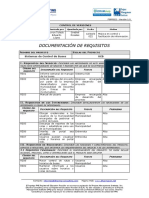 FGPR - 022 - 06 - Documentación de Requisitos